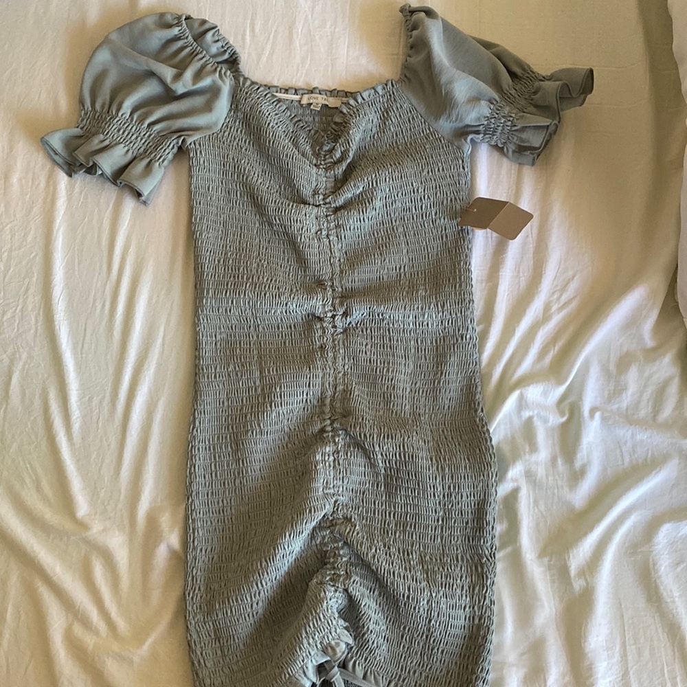 Grey blue dress! Brand new!